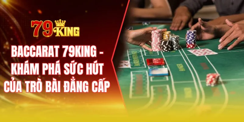 Baccarat 79KING – Khám phá sức hút của trò bài đẳng cấp 